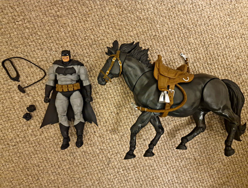 Batman figure and baf - and, horse