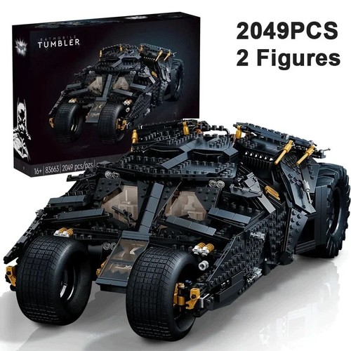 2049pcs batmobile dark knight - batmobile,