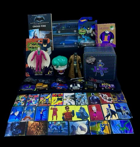 Batman joker collectibles - &,