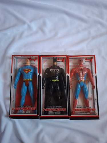Super heroes action - 3x,