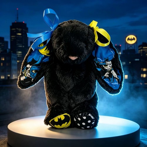 Jellycat batman bunny plush - batman,