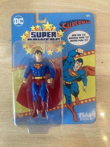 Mcfarlane toys super - toys, dc