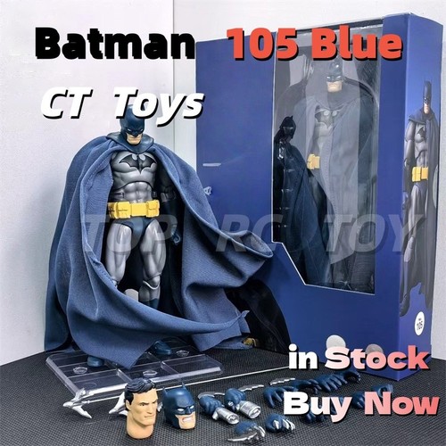 Batman figure model black blue - batman, black/blue